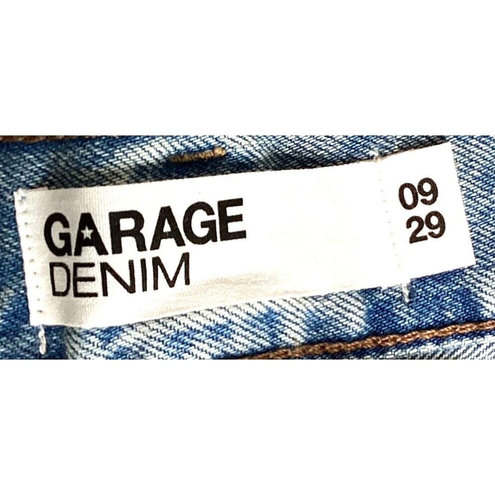 Garage Skater‎ Jorts Womens 9 Jodie Blue New Bermuda Style Denim Shorts NWT - Picture 8 of 11